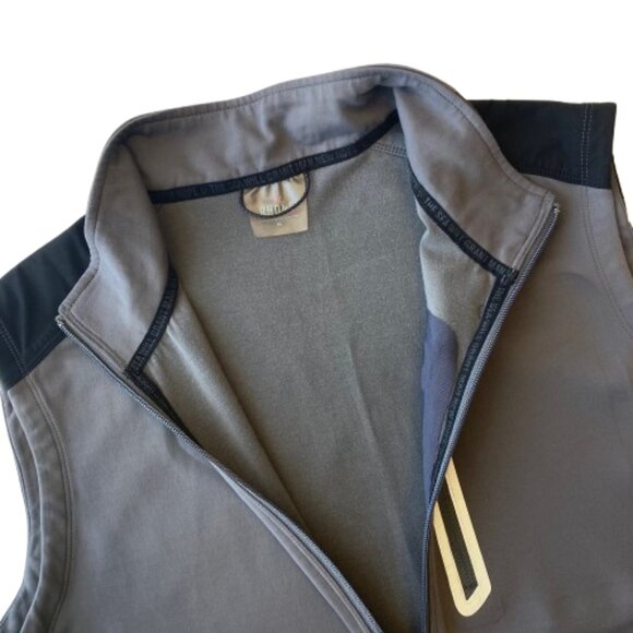 Rhone Hitch Seacell Vest Full Zip Performance Men's XL Iron Gate Gray - Picture 3 of 8